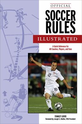Official Soccer Rules Illustrated   2003 9781572435544 Front Cover