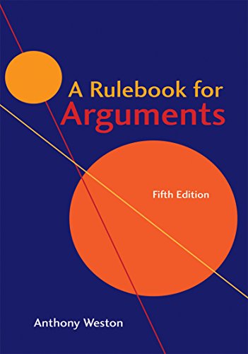 Rulebook for Arguments  5th 2017 9781624666544 Front Cover
