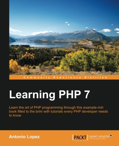 Learning PHP 7 1st 9781785880544 Front Cover