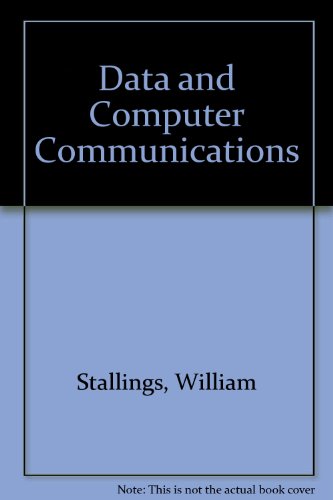 Data and Computer Communications  3rd 1991 9780024154545 Front Cover