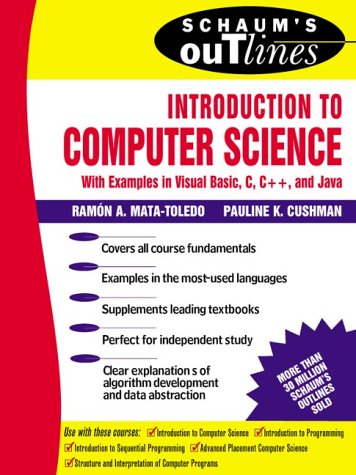 Schaum's Outline of Introduction to Computer Science   2000 9780071345545 Front Cover