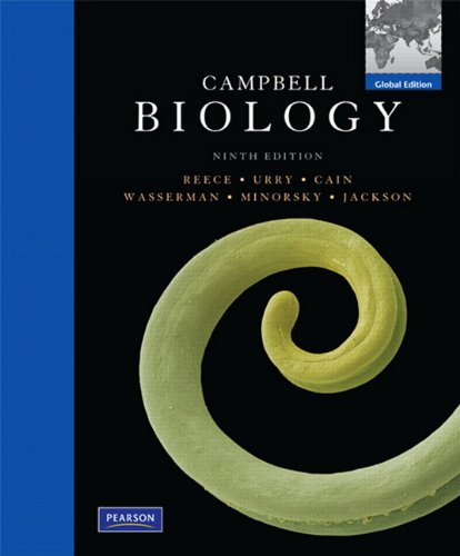 Campbell Biology, Books a la Carte Edition  9th 2011 9780321831545 Front Cover