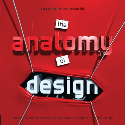 Anatomy of Design Uncovering the Influences and Inspiration in Modern Graphic Design  2009 9781592535545 Front Cover