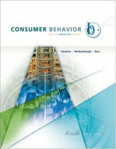 Consumer Behavior with DDB Needham Data Disk  10th 2007 (Revised) 9780073261546 Front Cover