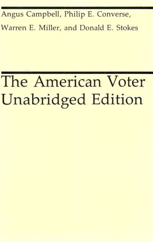 American Voter   2008 (Abridged) 9780226092546 Front Cover