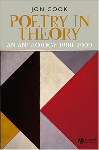 Poetry in Theory An Anthology 1900-2000  2004 9780631225546 Front Cover