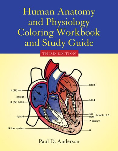 Human Anatomy and Physiology Coloring Workbook  3rd 2009 (Revised) 9780763700546 Front Cover