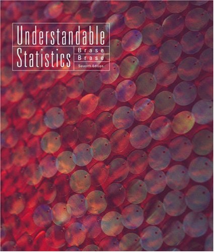 Understandable Statistics Concepts and Methods 7th 2003 9780618205547 Front Cover