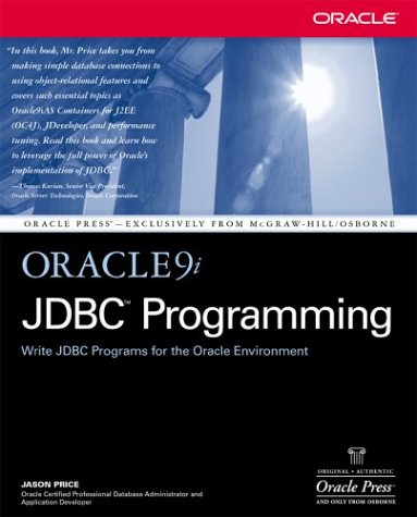 Oracle 9i JDBC Programming   2002 9780072222548 Front Cover