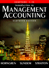Management Accounting  11th 1999 (Alternate) 9780139866548 Front Cover