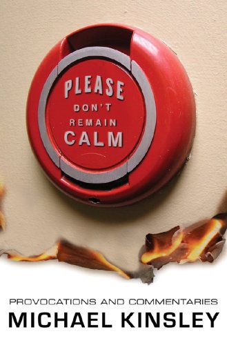 Please Don't Remain Calm Provocations and Commentaries  2008 9780393066548 Front Cover