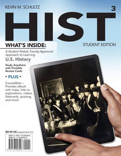 Hist + History Coursemate With Ebook Printed Access Card:   2013 9781133953548 Front Cover