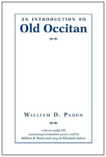An Introduction to Old Occitan   1998 9781603290548 Front Cover