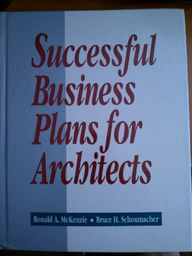 Successful Business Plans for Architects  N/A 9780070456549 Front Cover