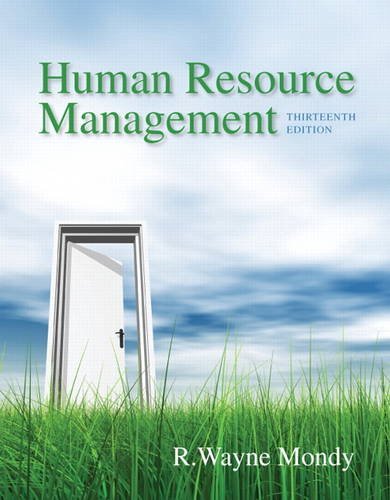 Human Resource Management  13th 2014 9780133043549 Front Cover