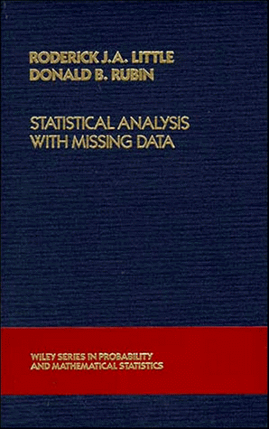 Statistical Analysis with Missing Data  9th 1987 9780471802549 Front Cover