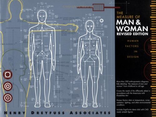 Measure of Man and Woman Human Factors in Design 2nd 2002 (Revised) 9780471099550 Front Cover
