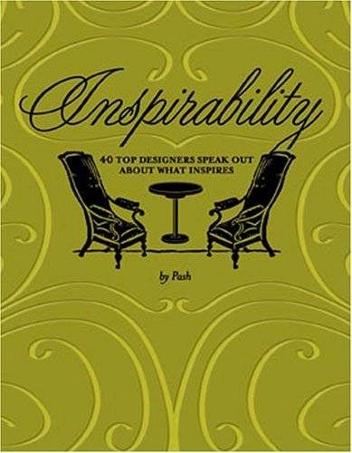 Inspirability 40 Top Designers Speak Out about What Inspires  2005 9781581805550 Front Cover