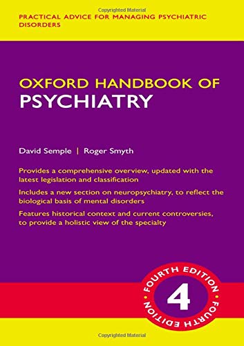 Oxford Handbook of Psychiatry  4th 2019 9780198795551 Front Cover