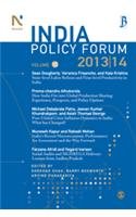 India Policy Forum 2013-14 Volume 10  2014 9789351500551 Front Cover