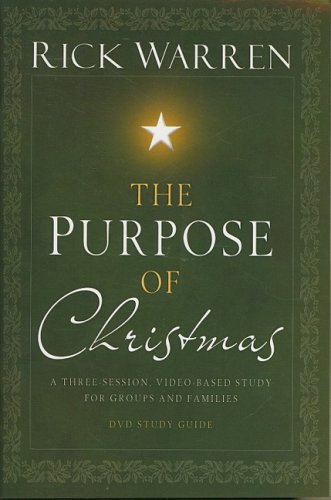 Purpose of Christmas   2008 (Student Manual, Study Guide, etc.) 9780310318552 Front Cover