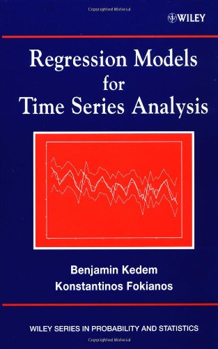 Regression Models for Time Series Analysis   2002 9780471363552 Front Cover
