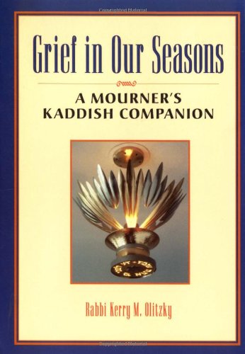 Grief in Our Seasons A Mourner's Kaddish Companion  1998 9781879045552 Front Cover