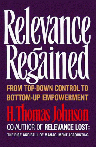 Relevance Regained From Top-Down Control to Bottom-Up Empowerment N/A 9780029165553 Front Cover