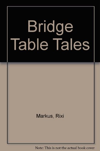 Bridge Table Tales  1983 9780047930553 Front Cover