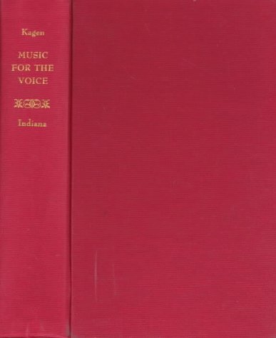 Music for the Voice, Revised Edition A Descriptive List of Concert and Teaching Material 2nd 1969 (Revised) 9780253339553 Front Cover