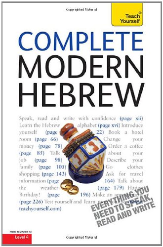 Complete Modern Hebrew  2nd 2011 9780071750554 Front Cover