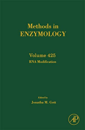RNA Modification  425th 2007 9780123741554 Front Cover