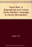 Paolo Beni A Biographical and Critical Study  1988 9780198158554 Front Cover