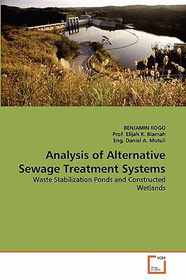 Analysis of Alternative Sewage Treatment Systems N/A 9783639302554 Front Cover