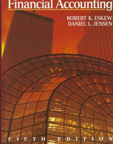 Financial Accounting 5th 1996 9780070213555 Front Cover
