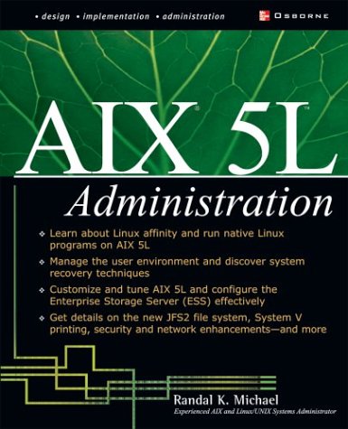 AIX 5L Administration   2002 9780072222555 Front Cover