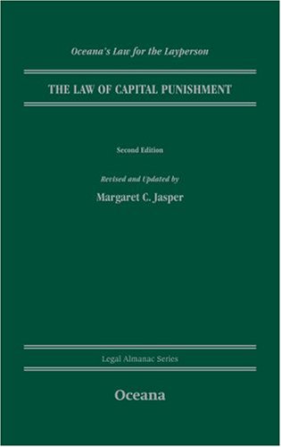Law of Capital Punishment  2nd 2008 9780195376555 Front Cover