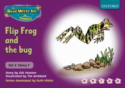 Read Write Inc. Phonics: Flip Frog and the Bug Purple Set 2 Storybook 7 2nd (Revised) 9780198461555 Front Cover