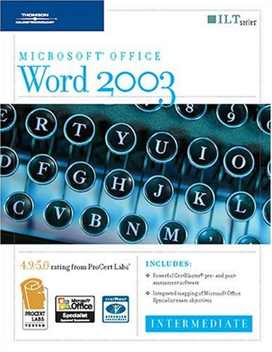 Word 2003: Intermediate 2nd 2006 9781418889555 Front Cover