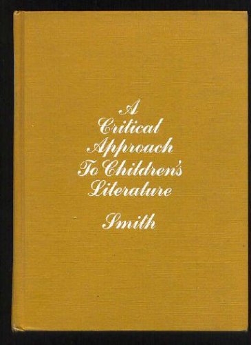 Critical Approach to Children's Literature N/A 9780070584556 Front Cover