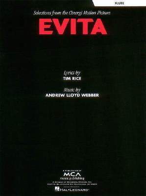 Evita (Selections) Flute  1999 9780793579556 Front Cover