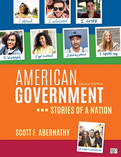American Government: Stories of a Nation  2019 9781544327556 Front Cover