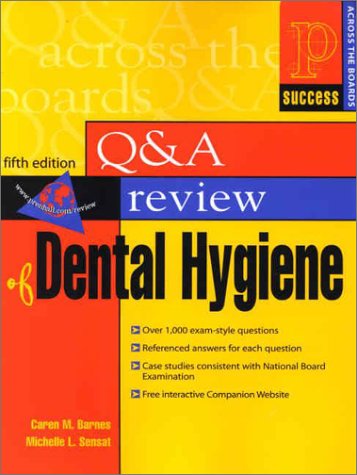 Q&a Review for Dental Hygiene, Valuepack (6-book Package):  2002 9780130724557 Front Cover
