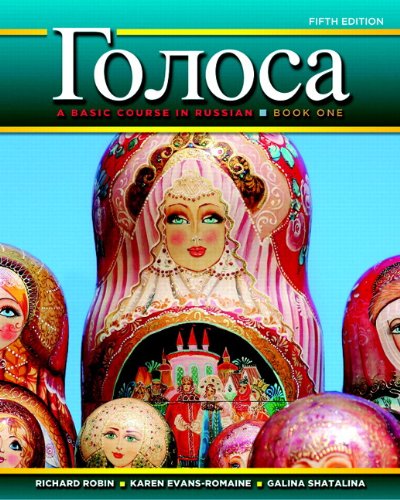 Golosa A Basic Course in Russian 5th 2012 9780205895557 Front Cover