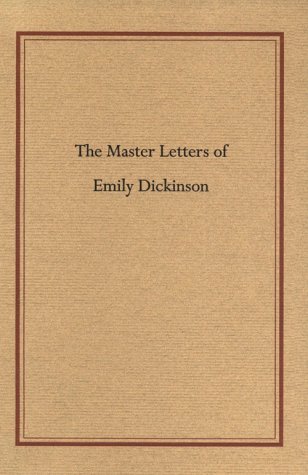 Master Letters of Emily Dickinson  N/A 9781558491557 Front Cover