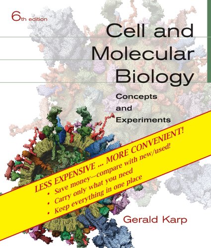 Cell and Molecular Biology Concepts and Experiments 6th 2010 9780470556559 Front Cover