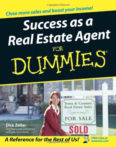 Success as a Real Estate Agent for Dummiesï¿½   2006 9780471799559 Front Cover