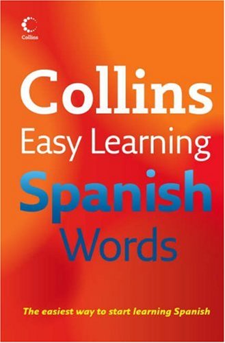 Collins Easy Learning Spanish Words  2006 9780007231560 Front Cover