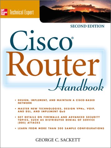 Cisco Router Handbook  2nd 2001 9780072127560 Front Cover