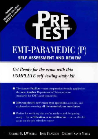 EMT-Paramedic (P) PreTest Self Assessment and Review   2000 9780071341561 Front Cover